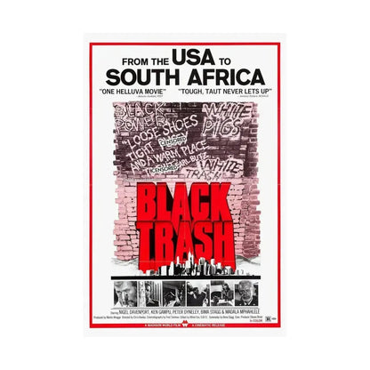 BLACK TRASH (SOUL PATROL) 1976 - Paper Movie Poster - The Sticker Space