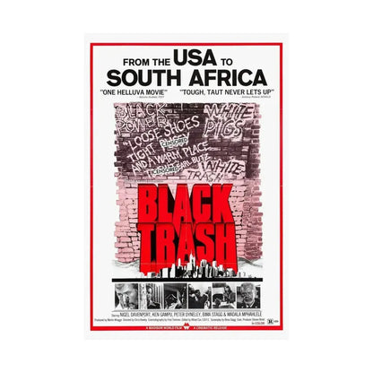 BLACK TRASH (SOUL PATROL) 1976 - Paper Movie Poster - The Sticker Space