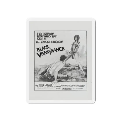 BLACK VENGEANCE (POOR PRETTY EDDIE) 1975 Movie Poster - Refrigerator Magnet - The Sticker Space
