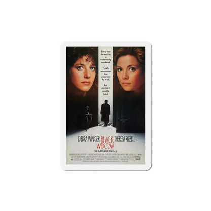 Black Widow 1987 Movie Poster Refrigerator Magnet - The Sticker Space