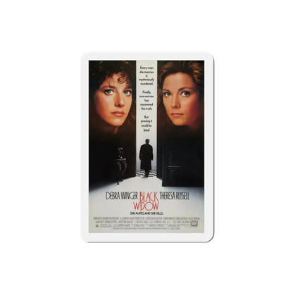 Black Widow 1987 Movie Poster Refrigerator Magnet - The Sticker Space