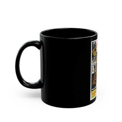 BLACK ZOO 1963 Movie Poster - Black Coffee Mug-The Sticker Space