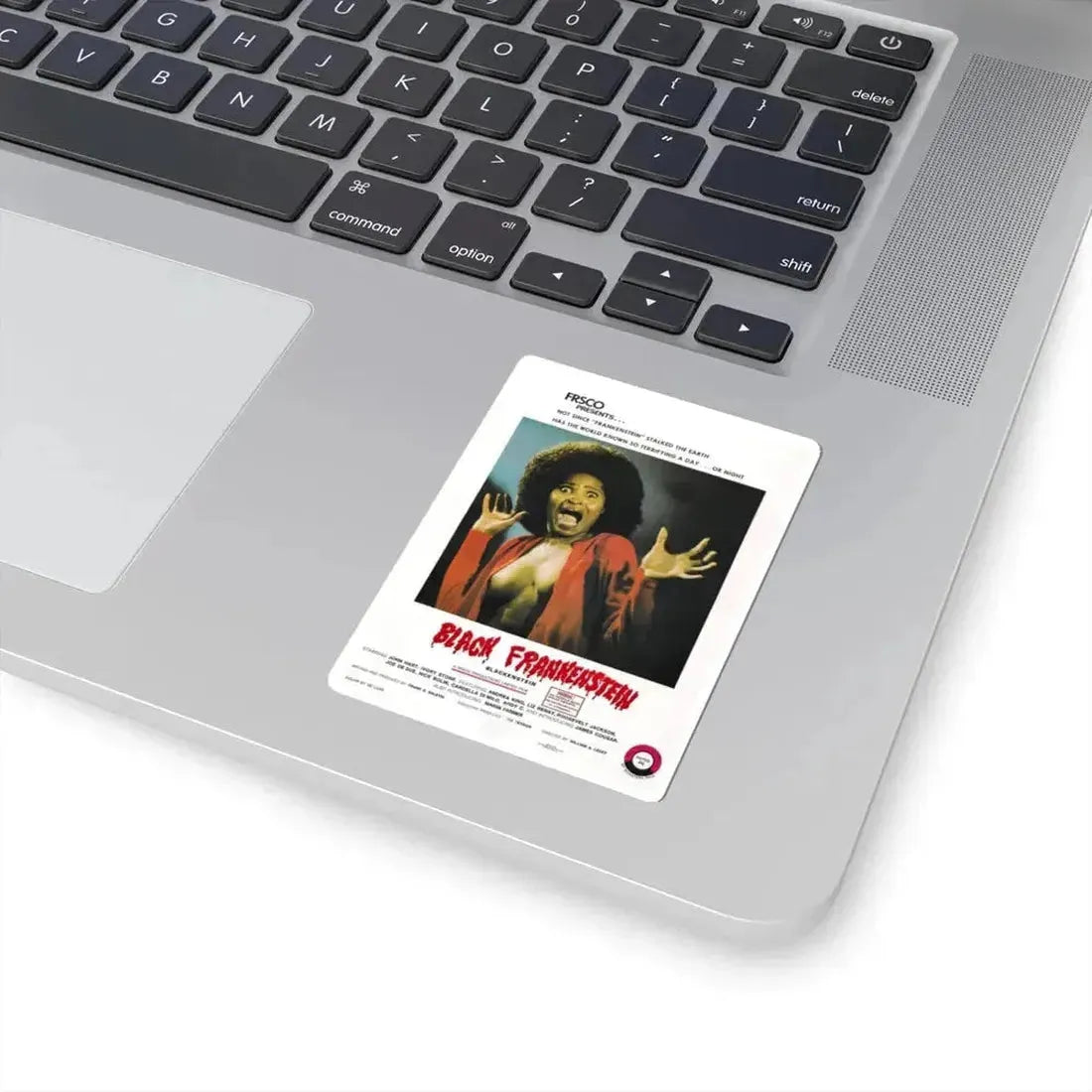 BLACKENSTEIN (BLACK FRANKENSTEIN) 1973 Movie Poster - STICKER Vinyl Kiss-Cut Decal - The Sticker Space