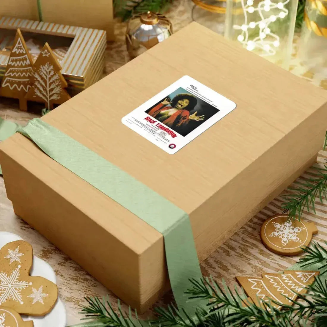 BLACKENSTEIN (BLACK FRANKENSTEIN) 1973 Movie Poster - STICKER Vinyl Kiss-Cut Decal - The Sticker Space