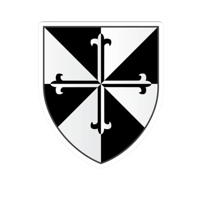 Blackfriars Hall Oxford Coat Of Arms (England) (Coat of Arms) STICKER Vinyl Kiss-Cut Decal 2 Inch White - The Sticker Space