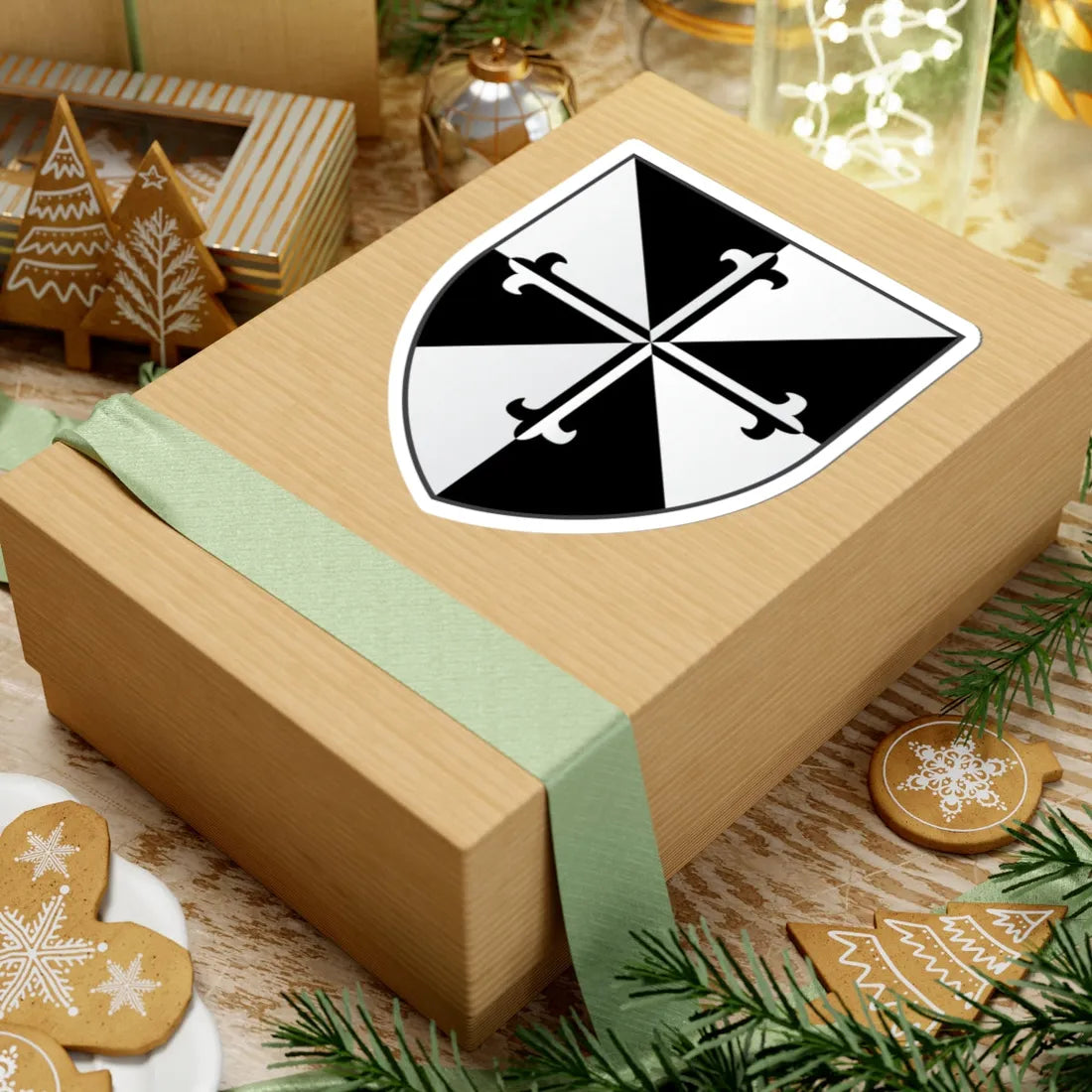 Blackfriars Hall Oxford Coat Of Arms (England) (Coat of Arms) STICKER Vinyl Kiss-Cut Decal - The Sticker Space