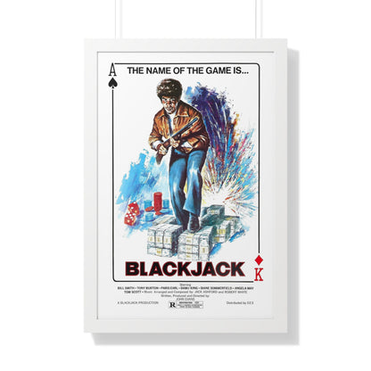 BLACKJACK 1978 - Framed Movie Poster-20" x 30"-The Sticker Space