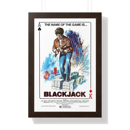 BLACKJACK 1978 - Framed Movie Poster - The Sticker Space