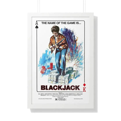 BLACKJACK 1978 - Framed Movie Poster - The Sticker Space