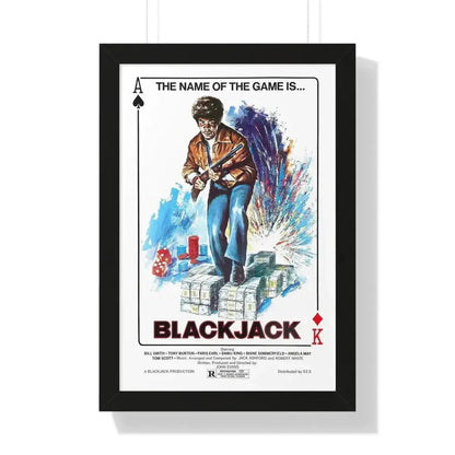 BLACKJACK 1978 - Framed Movie Poster - The Sticker Space