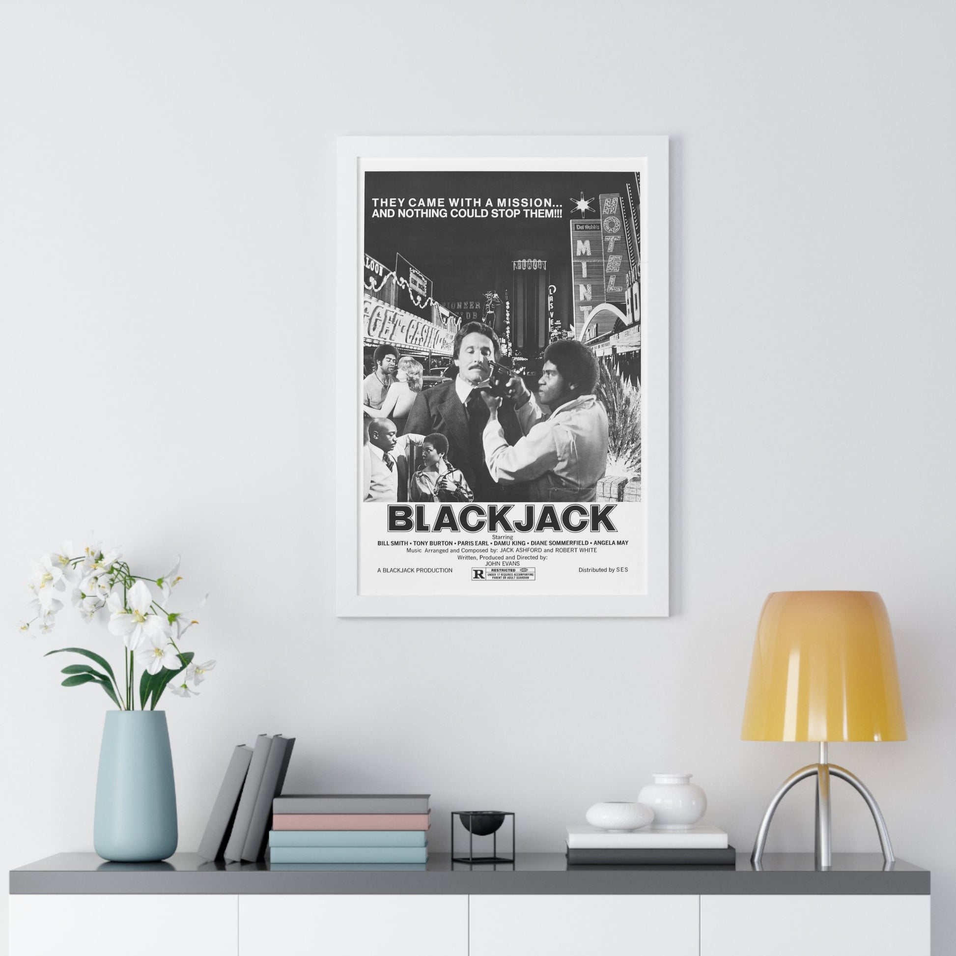 BLACKJACK (2) 1978 - Framed Movie Poster-The Sticker Space