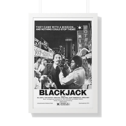 BLACKJACK (2) 1978 - Framed Movie Poster-20" x 30"-The Sticker Space