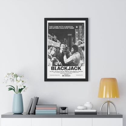 BLACKJACK (2) 1978 - Framed Movie Poster-The Sticker Space