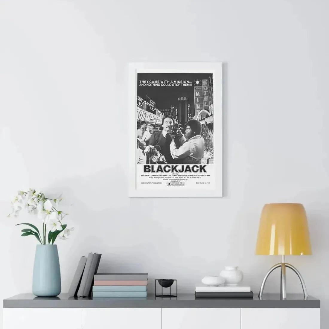 BLACKJACK (2) 1978 - Framed Movie Poster - The Sticker Space