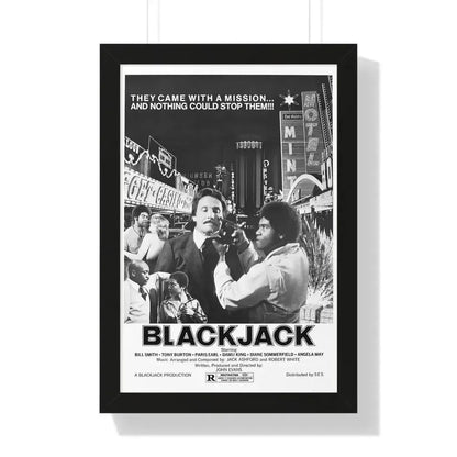 BLACKJACK (2) 1978 - Framed Movie Poster - The Sticker Space