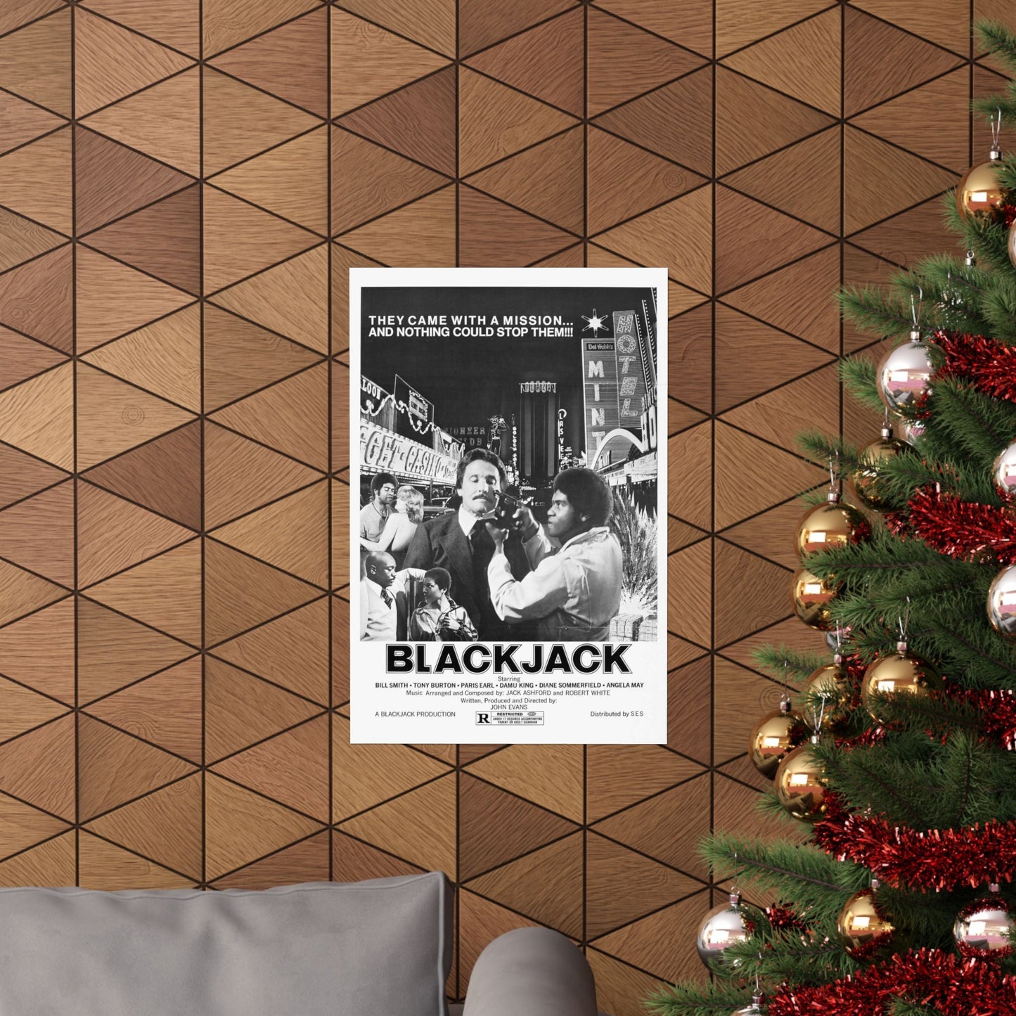 BLACKJACK (2) 1978 - Paper Movie Poster-The Sticker Space