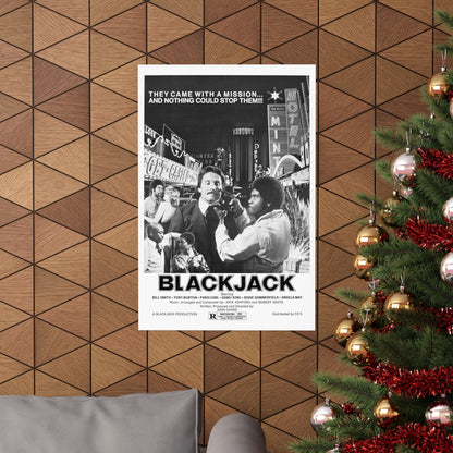 BLACKJACK (2) 1978 - Paper Movie Poster-The Sticker Space