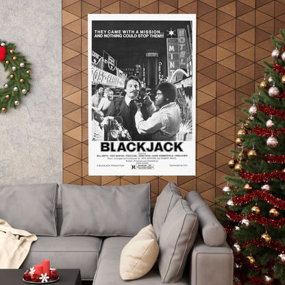 BLACKJACK (2) 1978 - Paper Movie Poster-The Sticker Space