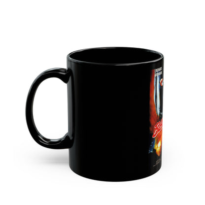 BLACKOUT 1985 Movie Poster - Black Coffee Mug-The Sticker Space