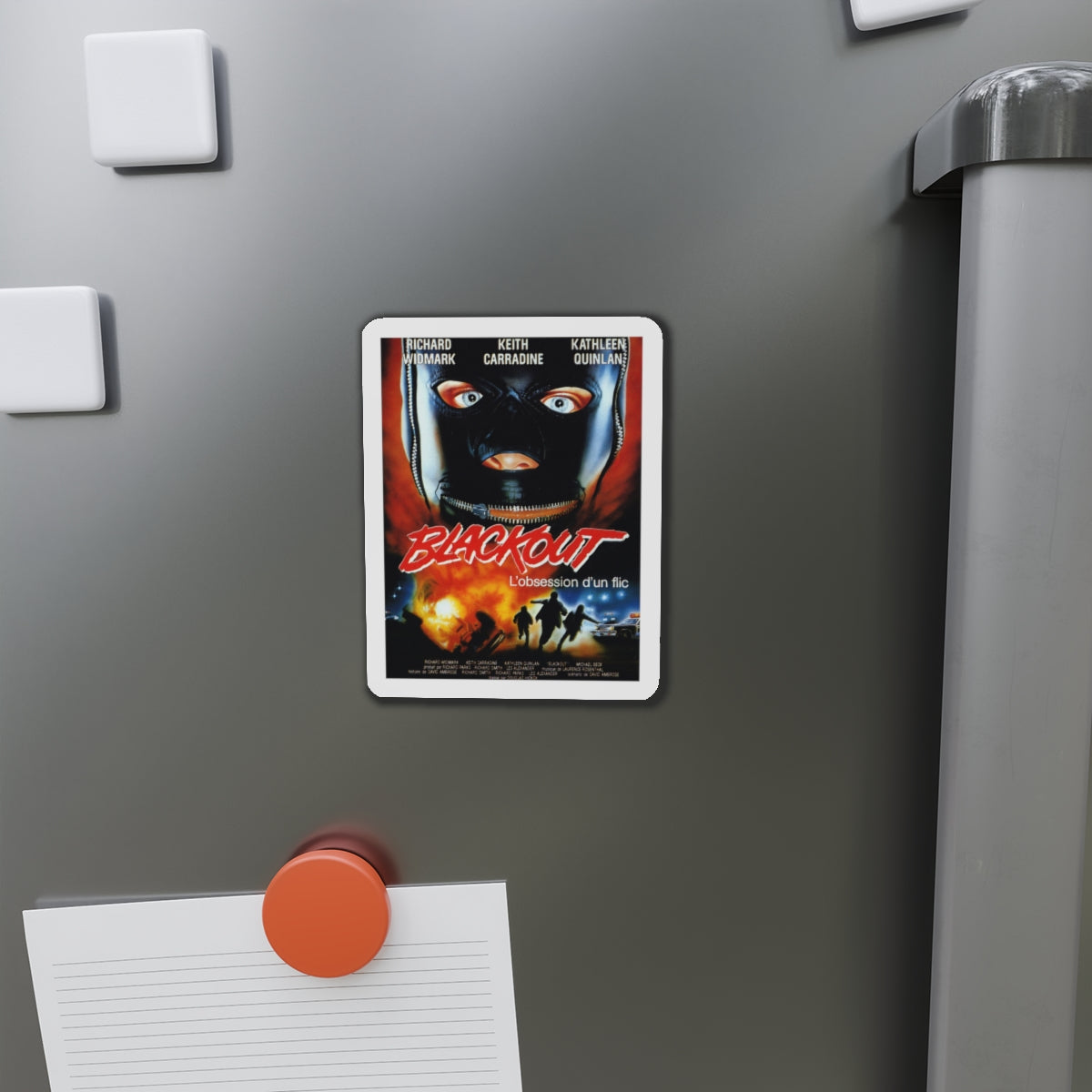 BLACKOUT 1985 Movie Poster - Die-Cut Magnet-The Sticker Space