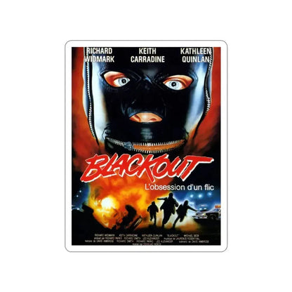 BLACKOUT 1985 Movie Poster STICKER Vinyl Die-Cut Decal 2 Inch - The Sticker Space