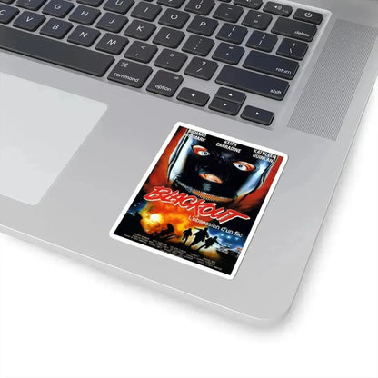 BLACKOUT 1985 Movie Poster - STICKER Vinyl Kiss-Cut Decal - The Sticker Space