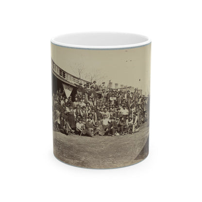 Blacksmith's Shop, Quartermaster's Department, Washington, D.C., April, 1865 (U.S. Civil War) White Coffee Mug