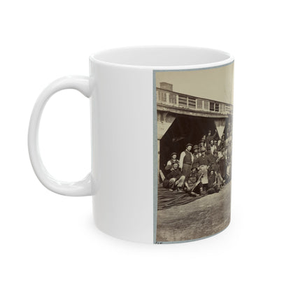 Blacksmith's Shop, Quartermaster's Department, Washington, D.C., April, 1865 (U.S. Civil War) White Coffee Mug