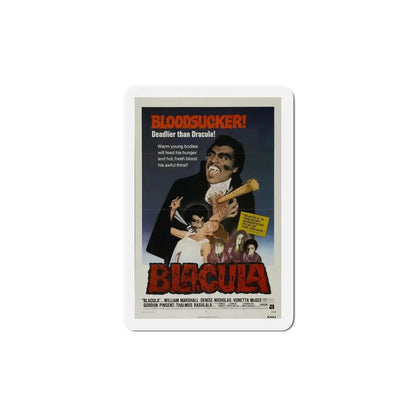 Blacula 1972 Movie Poster Refrigerator Magnet - The Sticker Space