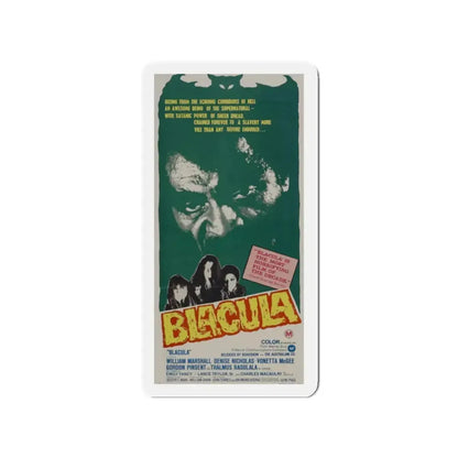 BLACULA (2) 1972 Movie Poster - Refrigerator Magnet 2 Inch - The Sticker Space