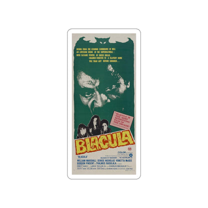 BLACULA (2) 1972 Movie Poster STICKER Vinyl Die-Cut Decal-6 Inch-The Sticker Space