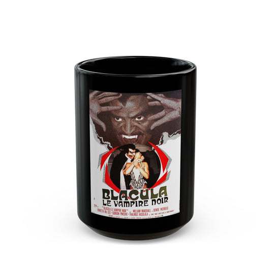 BLACULA (FRENCH) 1972 Movie Poster - Black Coffee Mug-15oz-The Sticker Space