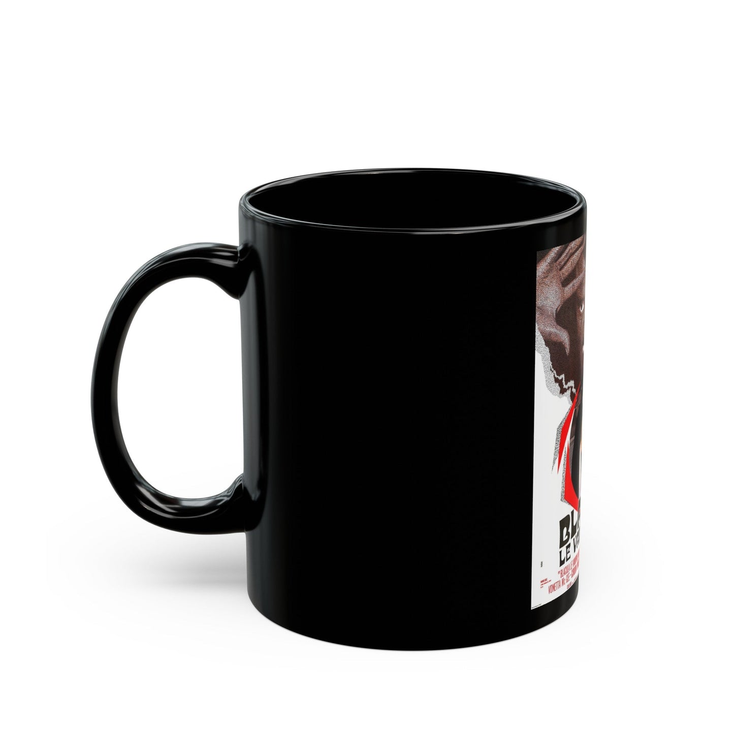 BLACULA (FRENCH) 1972 Movie Poster - Black Coffee Mug-The Sticker Space