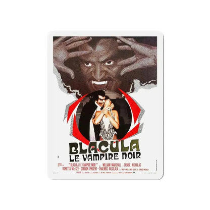 BLACULA (FRENCH) 1972 Movie Poster - Refrigerator Magnet - The Sticker Space
