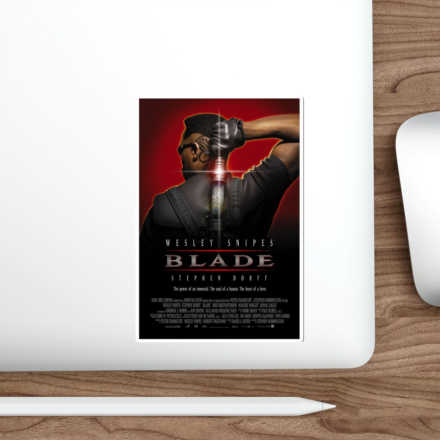 Blade 1998 Movie Poster STICKER Vinyl Die-Cut Decal-The Sticker Space