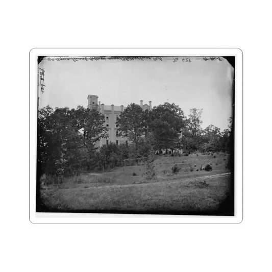 Bladensburg, Maryland (Vicinity). Agricultural College (U.S. Civil War) STICKER Vinyl Kiss-Cut Decal 2 Inch White - The Sticker Space