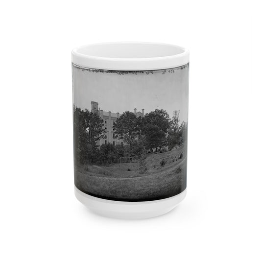 Bladensburg, Maryland (Vicinity). Agricultural College (U.S. Civil War) White Coffee Mug-15oz-The Sticker Space