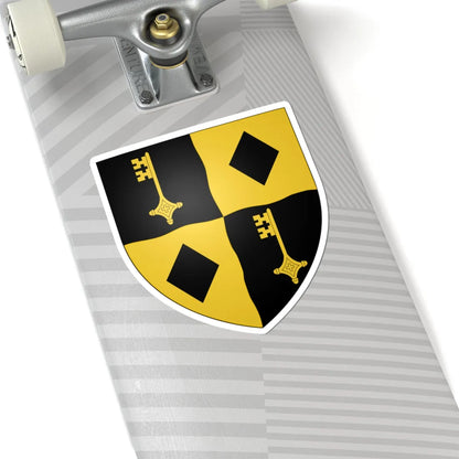 BLAENAVON Shield (United Kingdom) (Coat of Arms) STICKER Vinyl Kiss-Cut Decal - The Sticker Space