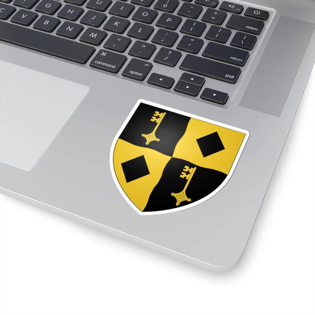 BLAENAVON Shield (United Kingdom) (Coat of Arms) STICKER Vinyl Kiss-Cut Decal - The Sticker Space