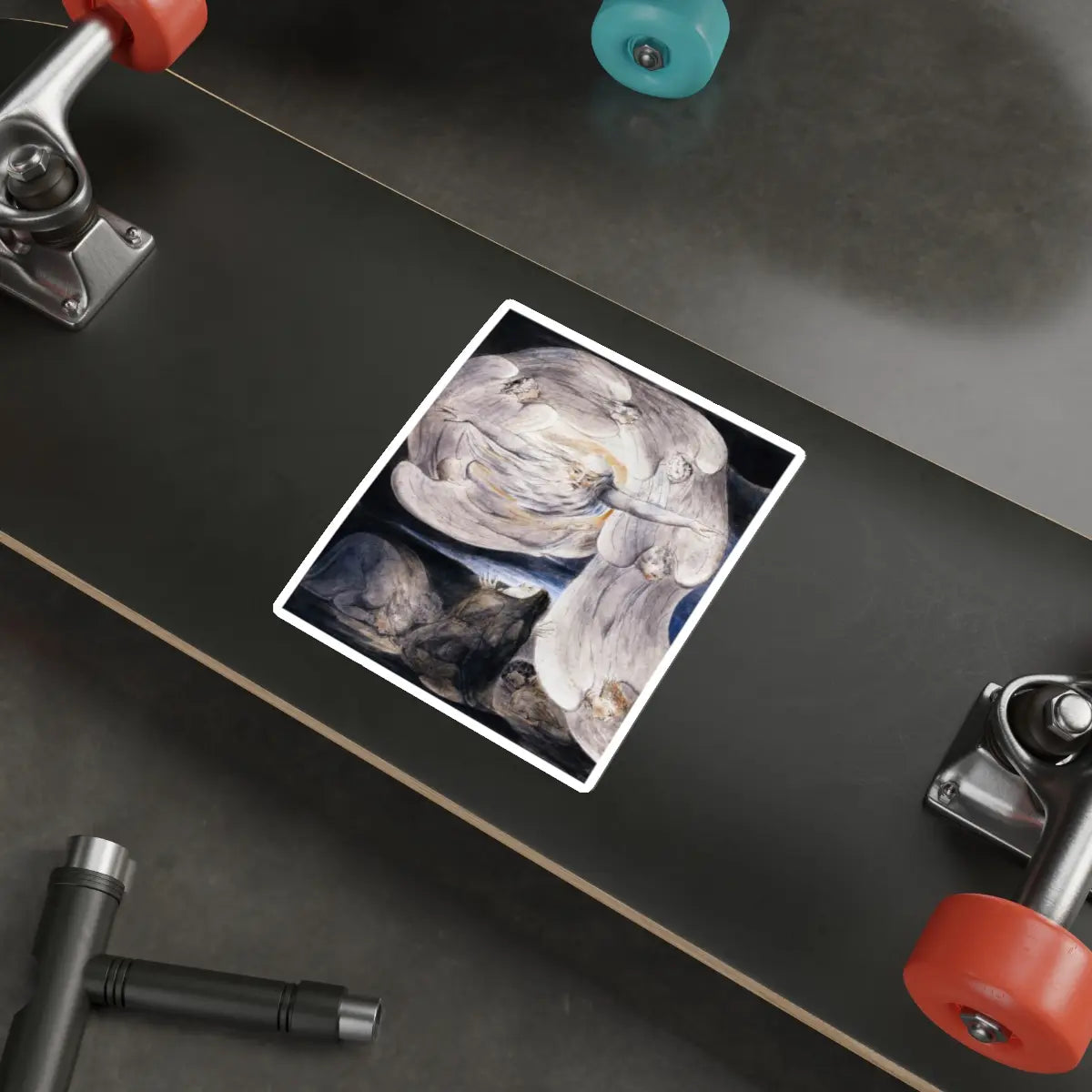 SKU:32579110615542470223 Sticker types:White Shape:Die-Cut Sizes:6" × 6"