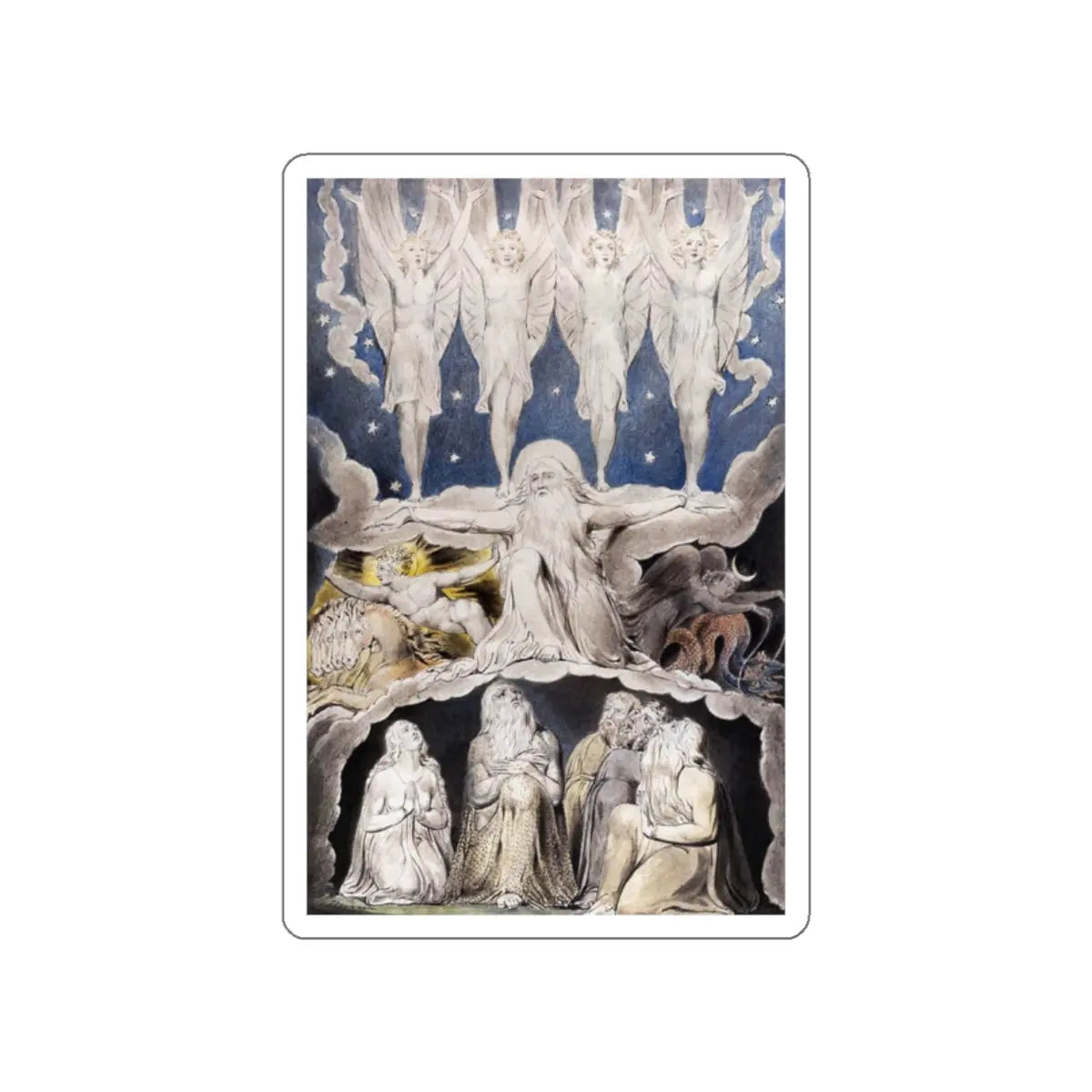 SKU:22553207720112465594 Sticker types:White Shape:Die-Cut Sizes:2" × 2"