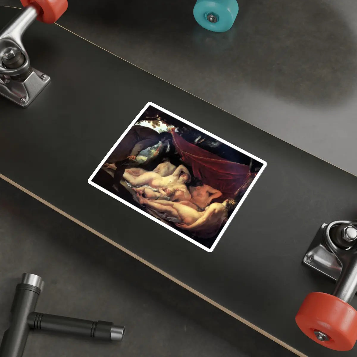 SKU:14629303830742488021 Sticker types:White Shape:Die-Cut Sizes:6" × 6"
