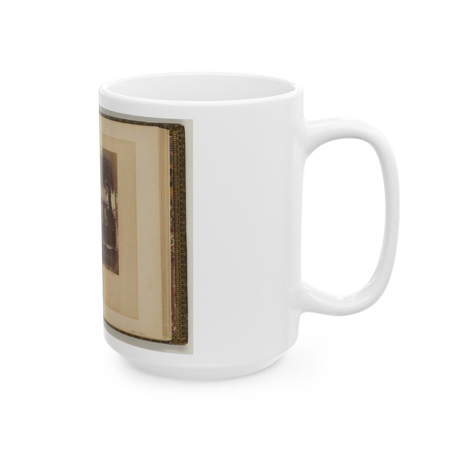 Blandford Church, Petersburg, Virginia (U.S. Civil War) White Coffee Mug-The Sticker Space