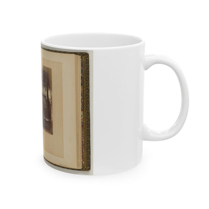 Blandford Church, Petersburg, Virginia (U.S. Civil War) White Coffee Mug-The Sticker Space