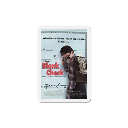 Blank Check 1994 Movie Poster Refrigerator Magnet - The Sticker Space