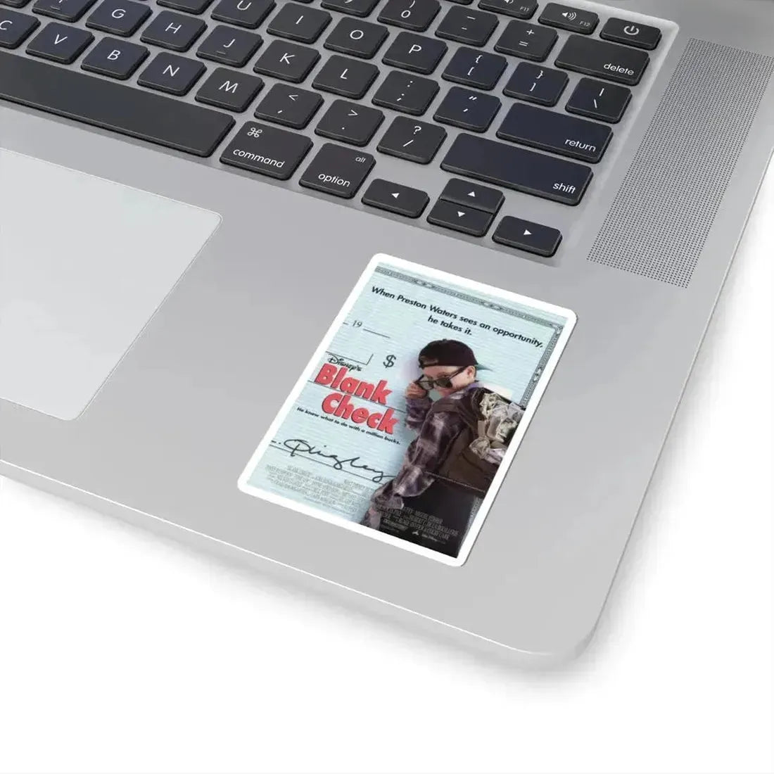 Blank Check 1994 Movie Poster - STICKER Vinyl Kiss-Cut Decal - The Sticker Space