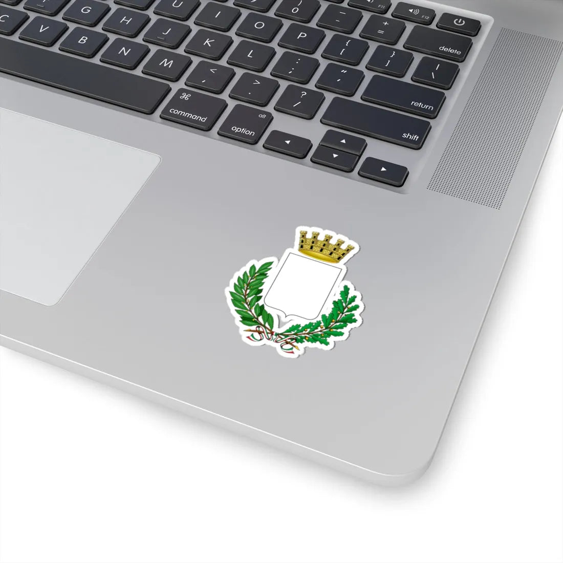 Blank - Italy city-Stemma (Italy) (Coat of Arms) STICKER Vinyl Kiss-Cut Decal - The Sticker Space