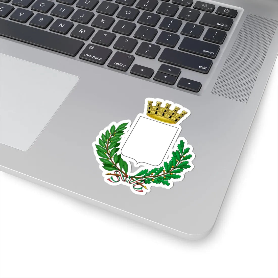 Blank - Italy city-Stemma (Italy) (Coat of Arms) STICKER Vinyl Kiss-Cut Decal - The Sticker Space