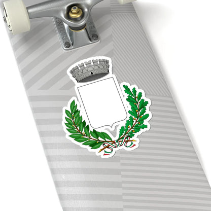 Blank - Italy municipality-Stemma (Italy) (Coat of Arms) STICKER Vinyl Kiss-Cut Decal - The Sticker Space