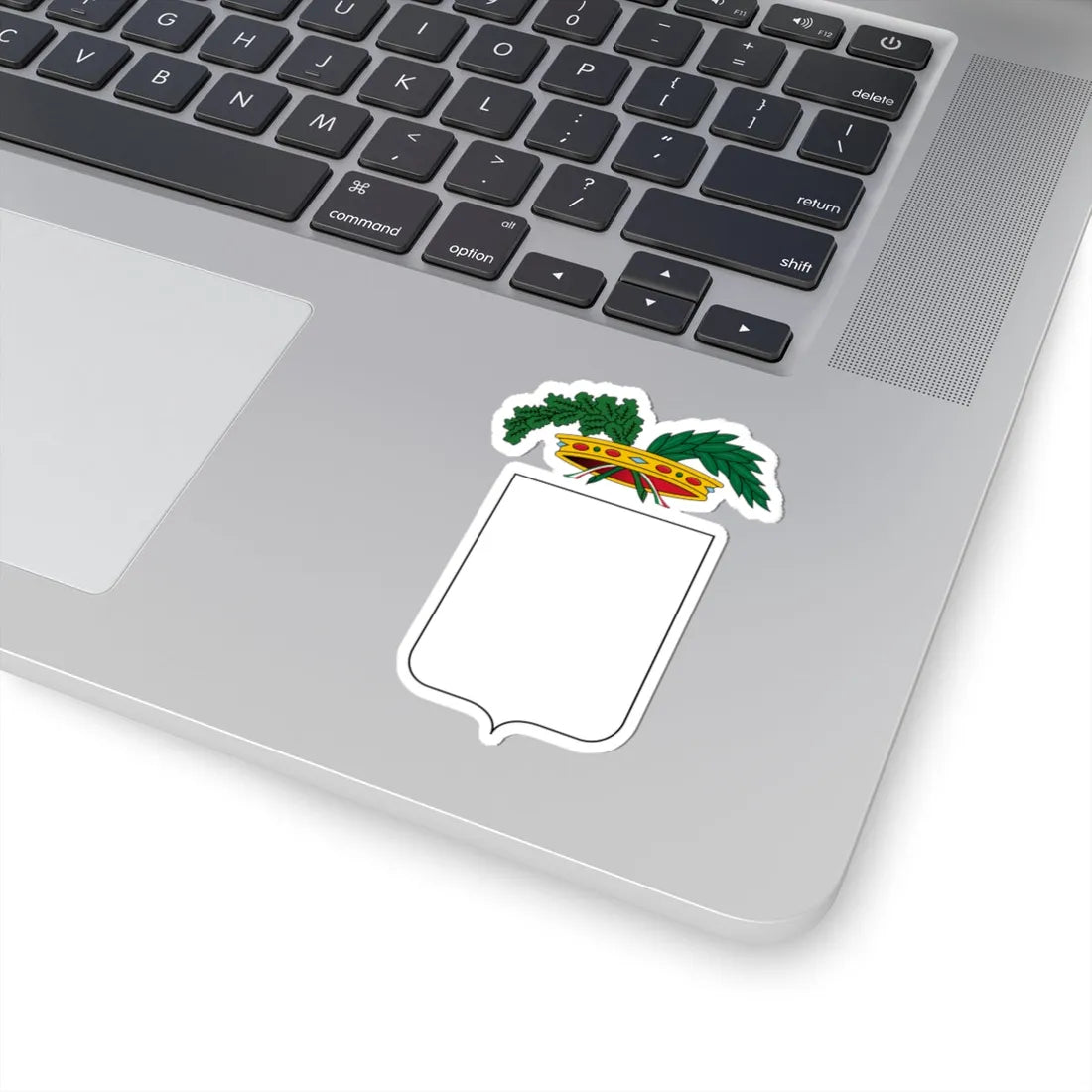 Blank - Italy province-Stemma (Italy) (Coat of Arms) STICKER Vinyl Kiss-Cut Decal - The Sticker Space